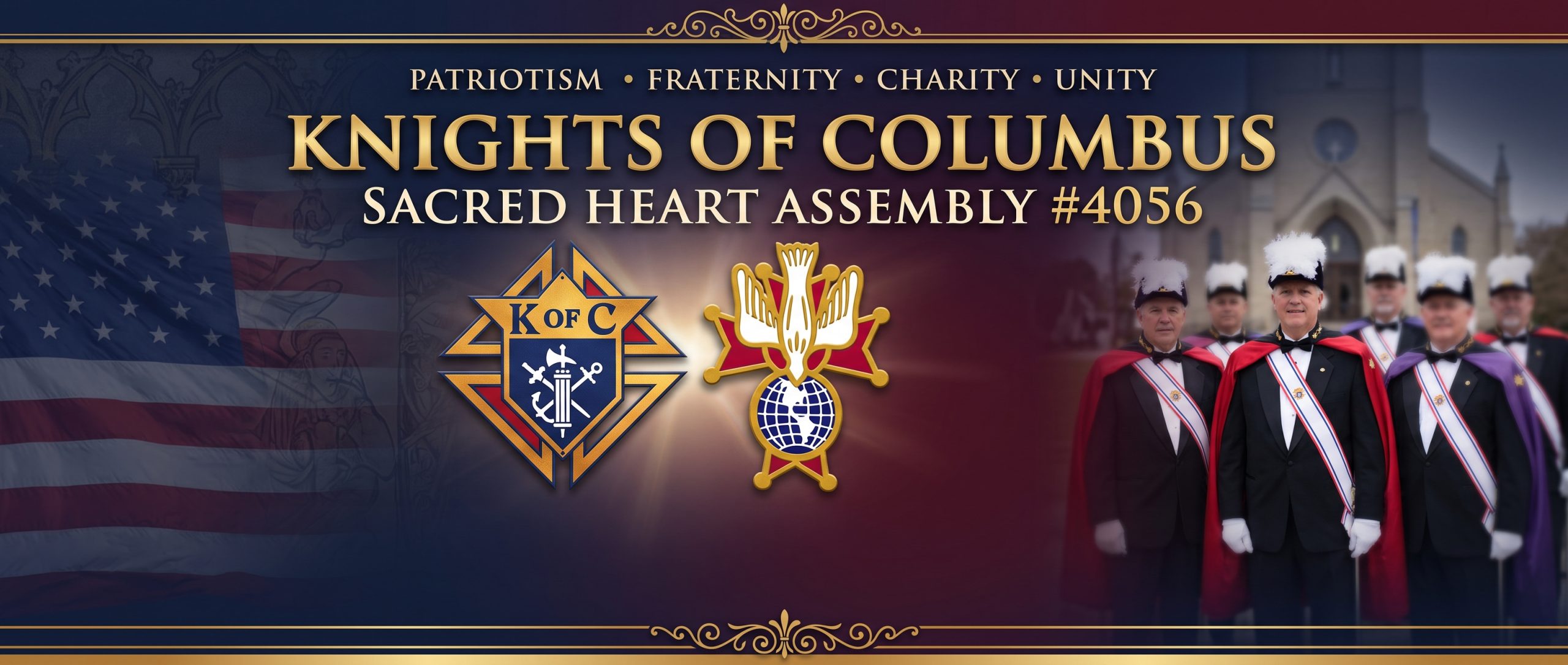 Knights of Columbus - Sacred Heart Assembly #4056 Logo